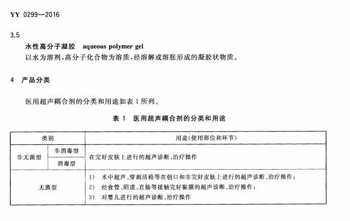 醫用超聲耦合劑的分類和用途 醫用超聲耦合劑的分類和用途